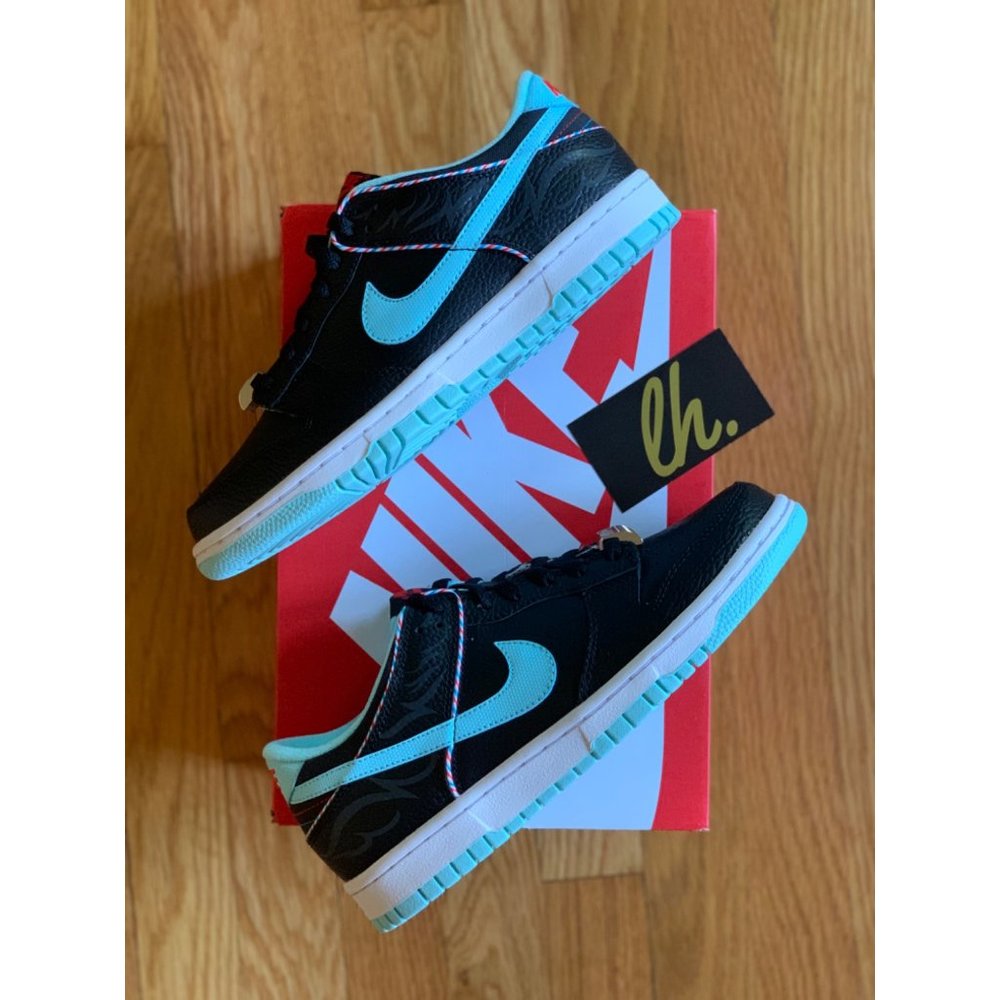Size 7y Nike Dunk Low “Barbershop” DN3351-001 - Picture 5 of 5
